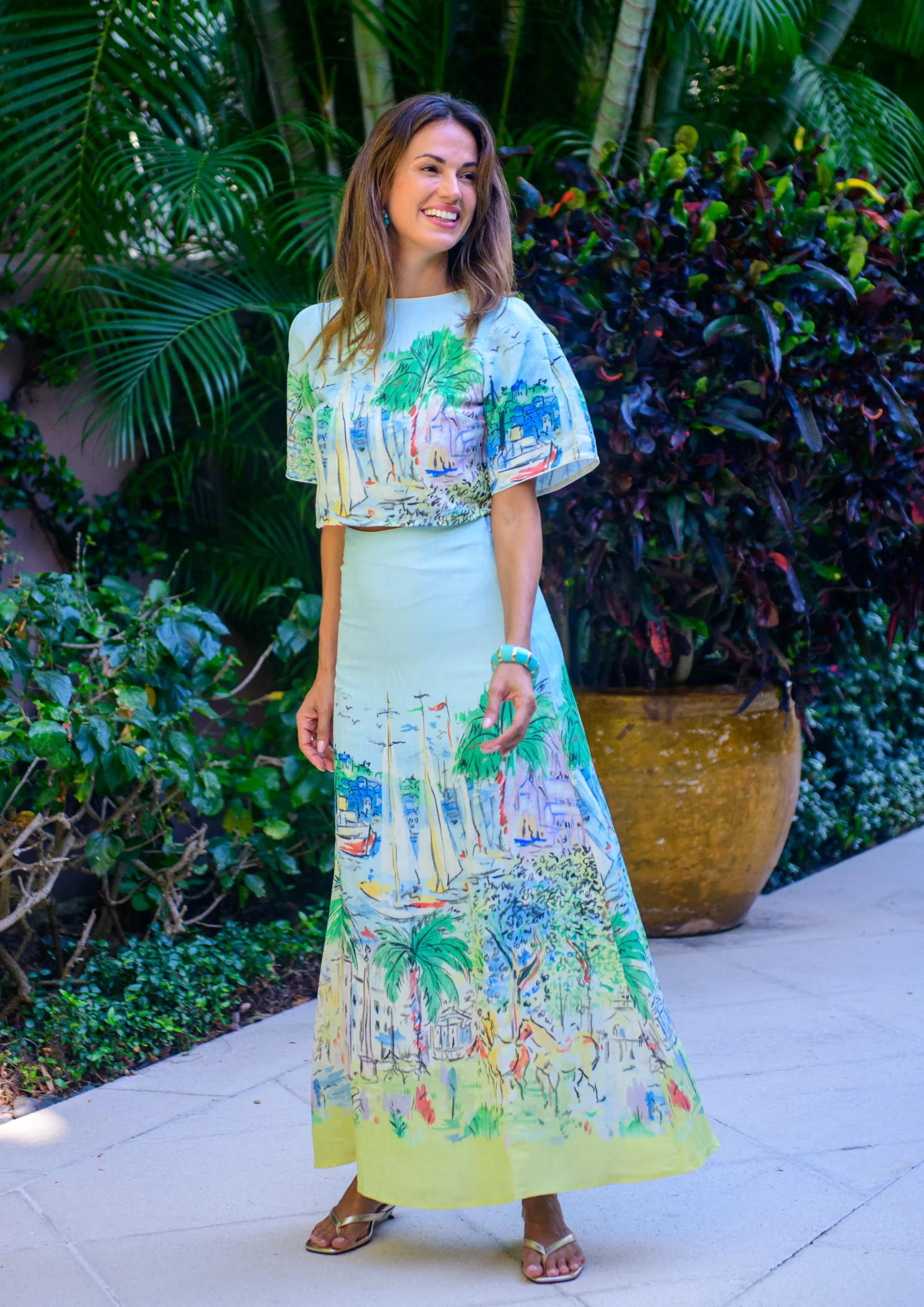 Anita Skirt in Vacation | Elizabeth James The Label