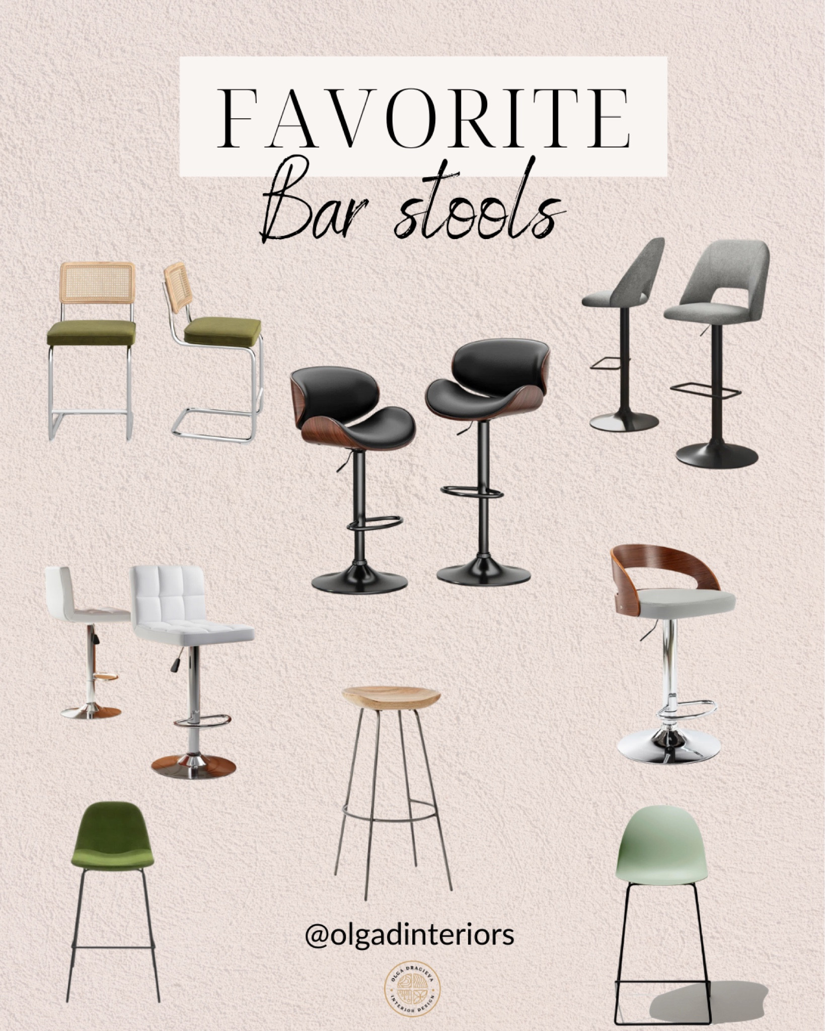 My favorite bar stools! Upholstered bar stools, leather bar stools, chairs, furniture, counter stools. Kitchen furniture | adjustable height swivel stools 

#LTKSeasonal #LTKStyleTip #LTKHome
