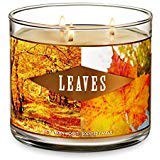 Bath & Body Works 3-Wick Scented Candle in Leaves | Amazon (US)