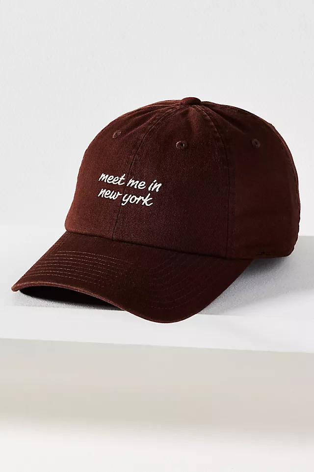 Meet Me in NY Baseball Cap | Anthropologie (US)