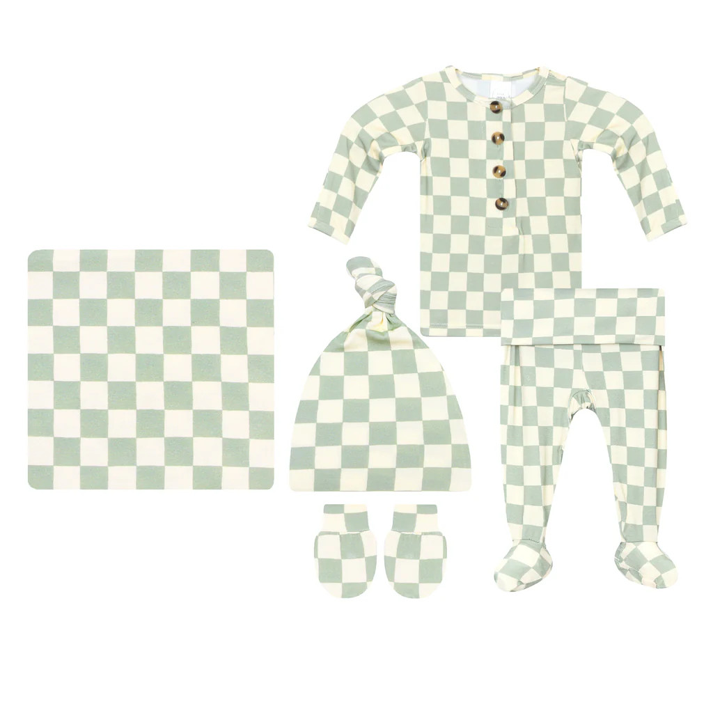 Kirby Newborn Hat Bundle (Top + Bottom) | Lou Lou & Company