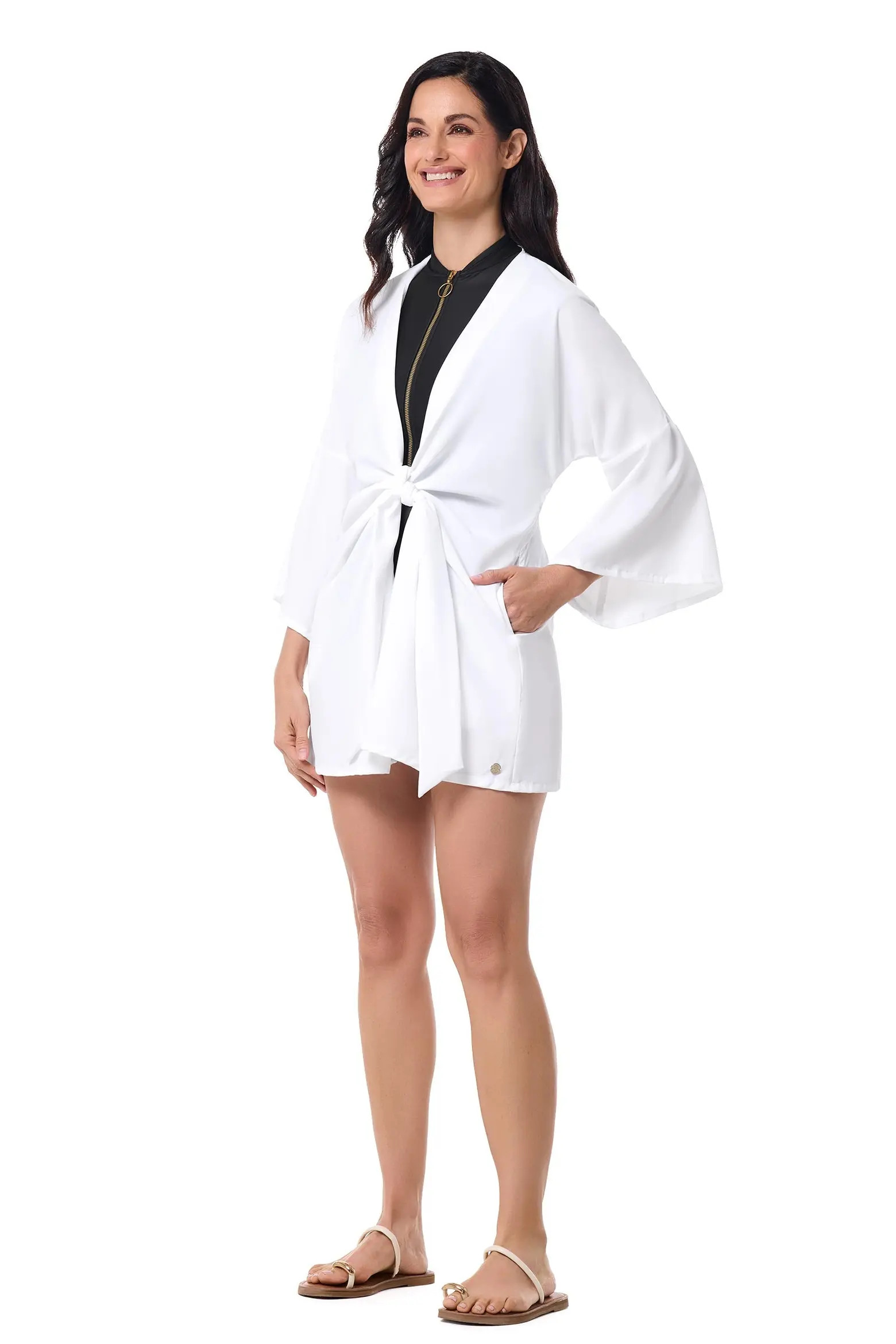 Ocean Drive Cover-Up with Front Tie, UPF 50+ Sun Protection (Women) | Nordstrom | Nordstrom
