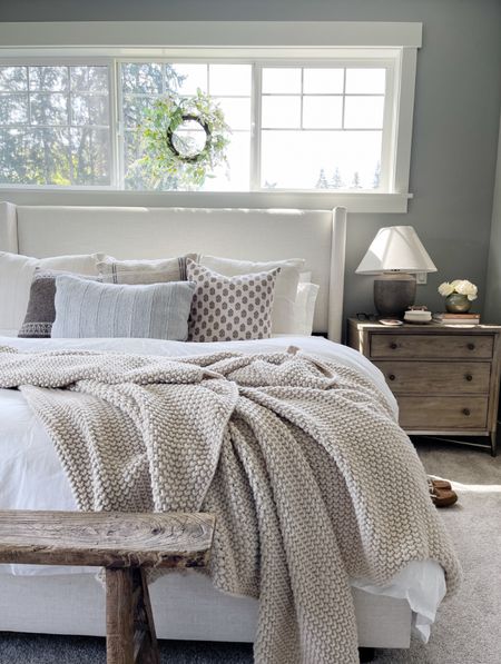 Spring bedding time!! Boll and branch is having a major sale on our sheets and duvet/duvet cover! Bring in all the layers with these cozy blankets and pillows!

#LTKSeasonal #LTKsalealert #LTKhome