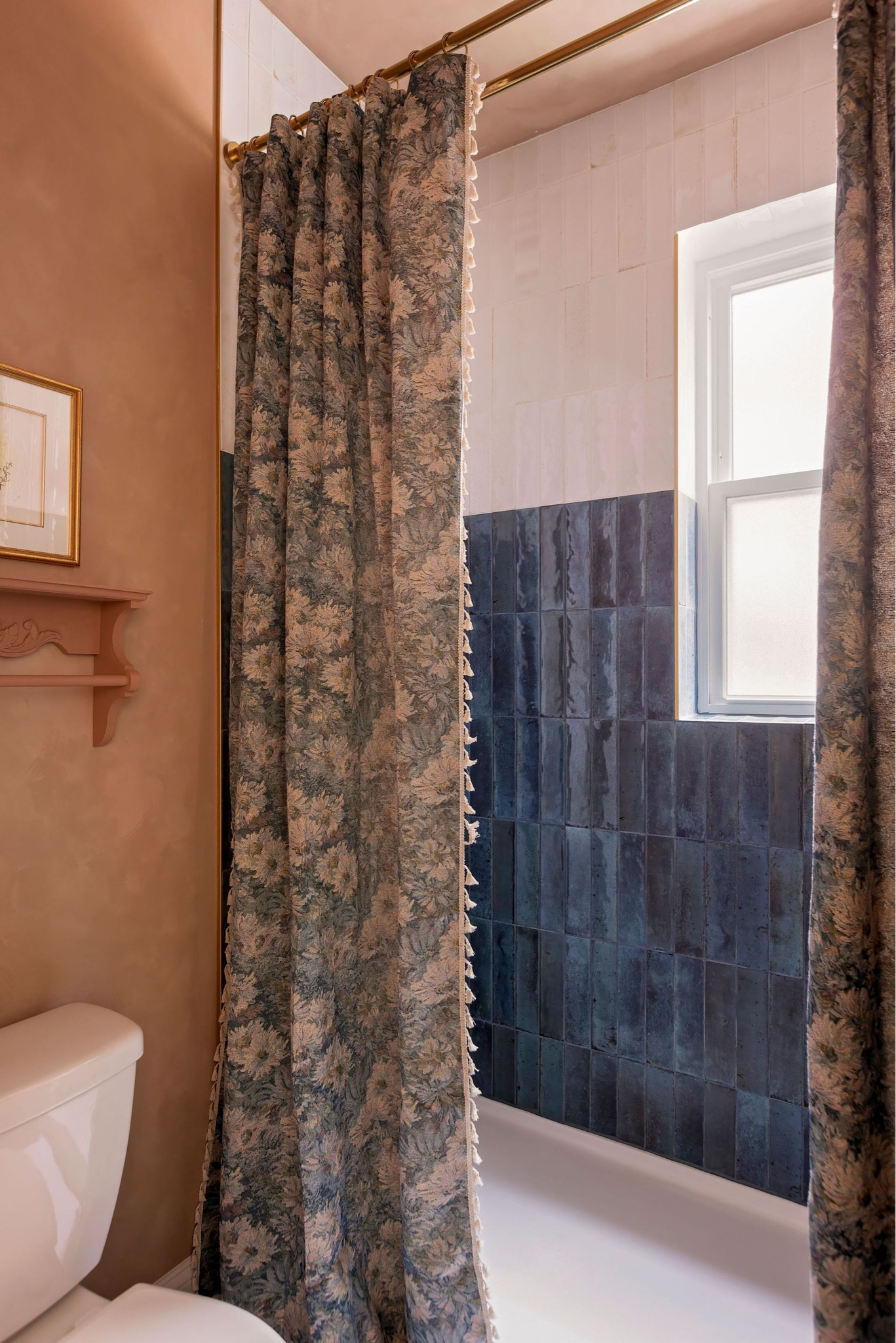 We love a real curtain (layered with a shower curtain) to elevate a walk-in shower.

#LTKstyletip #LTKhome
