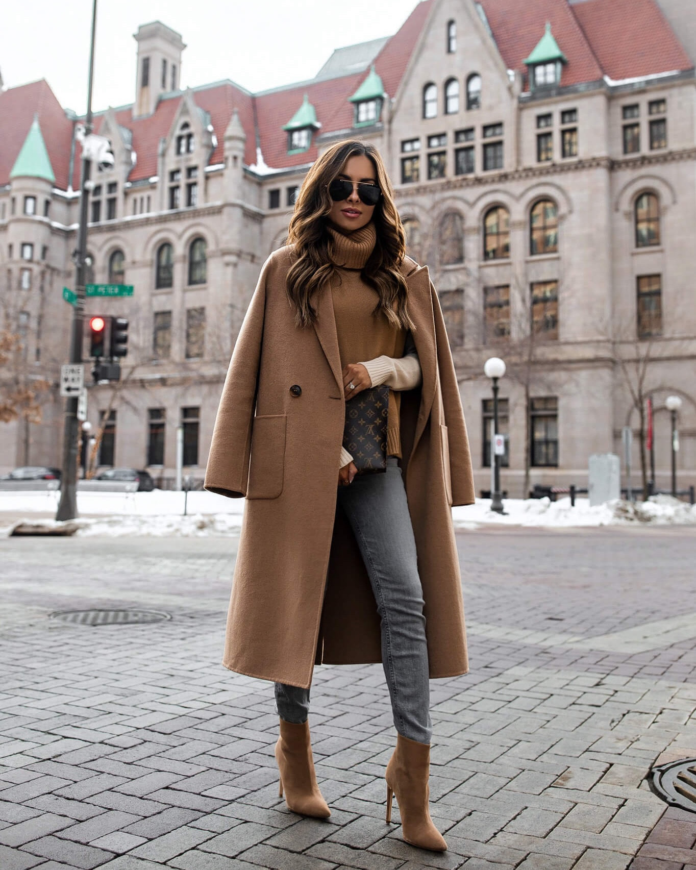 Winter workwear
Camel coat
Revolve color block sweater
Gray jeans
Tan suede booties 



#LTKstyletip #LTKworkwear #LTKSeasonal