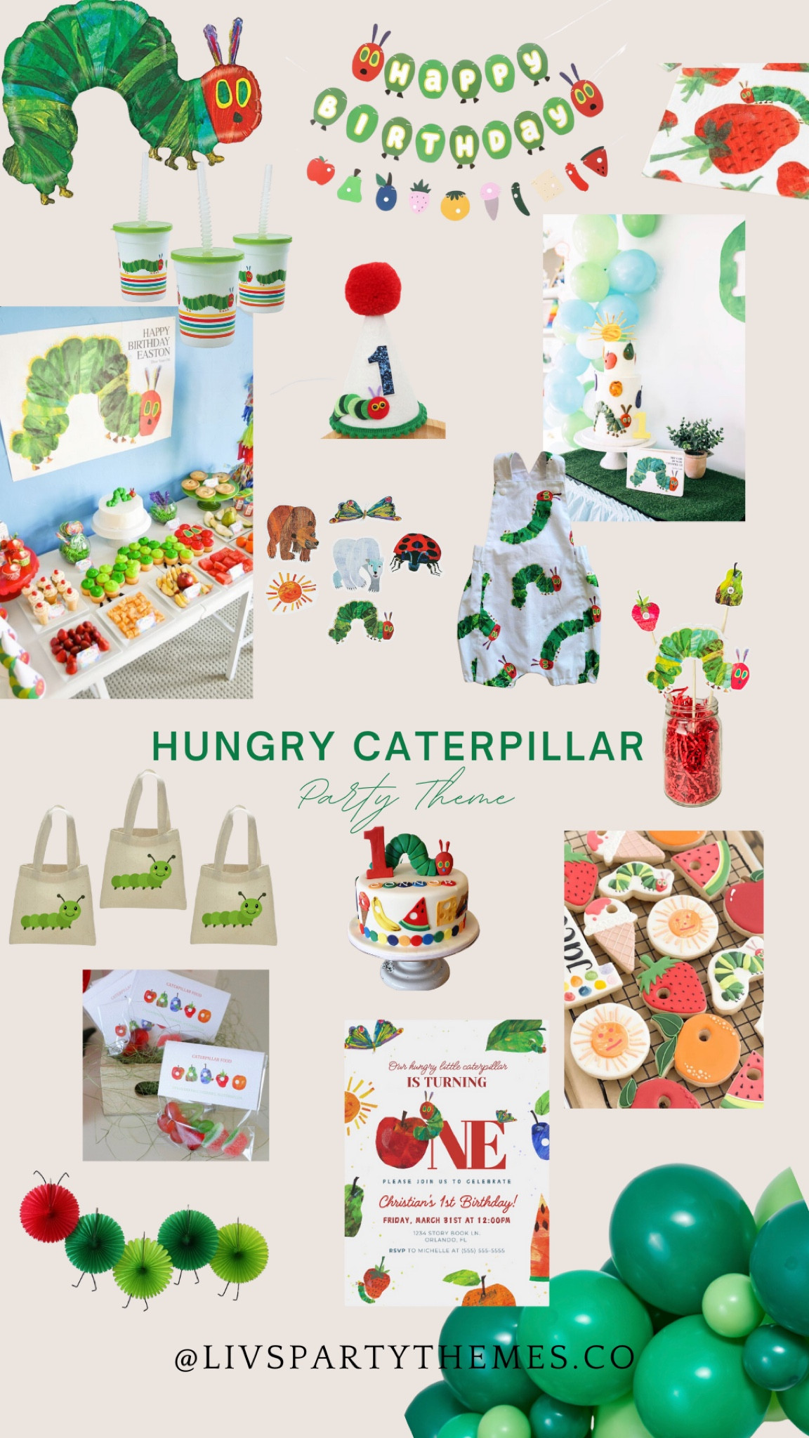 Hungry Caterpillar kids birthday party theme 

#LTKkids #LTKfamily #LTKparties