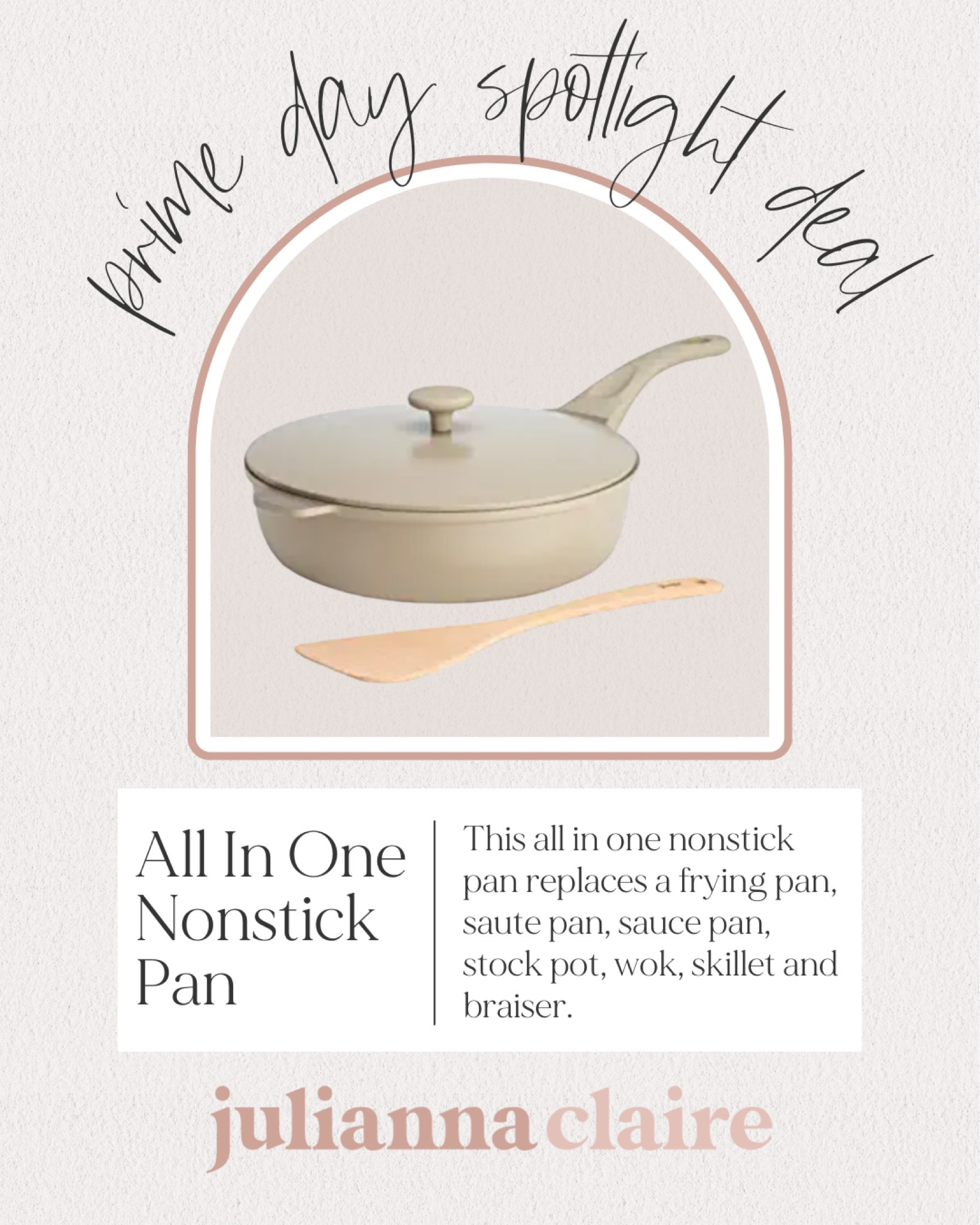 Amazon Prime Day Spotlight Deal - All In One Nonstick Pan ✨

amazon finds // amazon prime day // amazon home // amazon home finds // amazon kitchen // kitchen finds

#LTKhome #LTKsalealert #LTKunder100