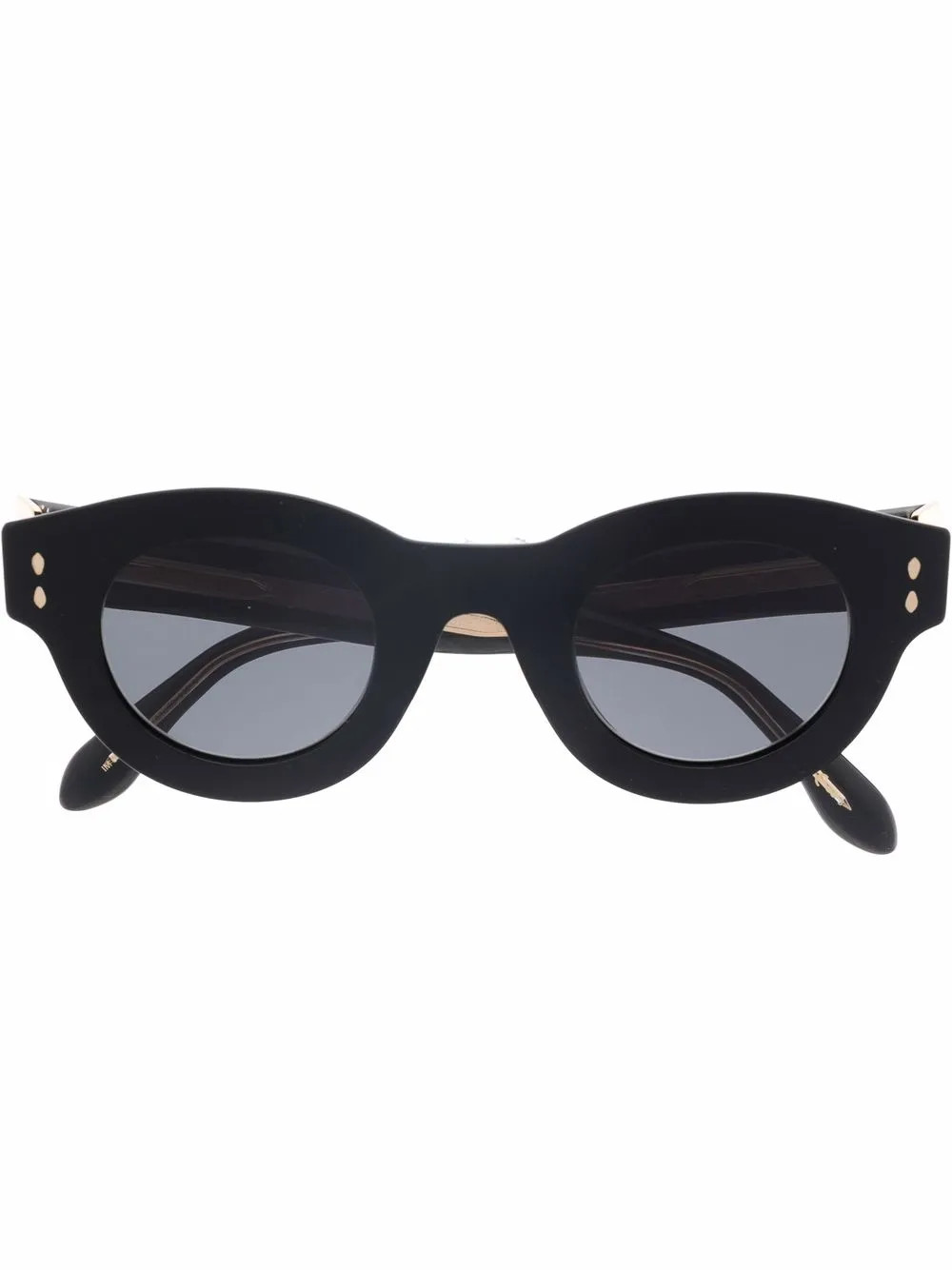 Zonnebril met rond montuur | Farfetch Global