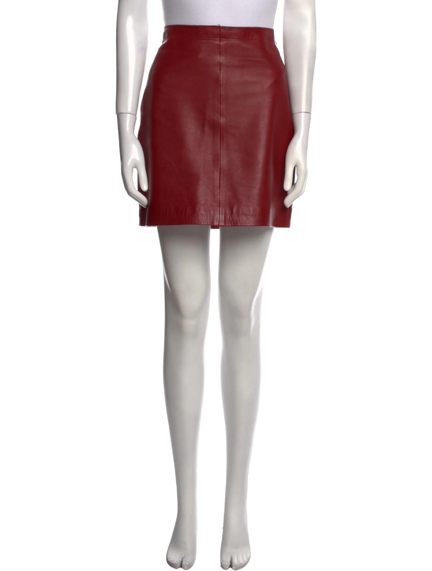 Lamb Leather Mini Skirt | The RealReal