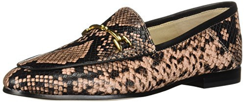 Sam Edelman Women's Loraine Loafer, Dusty Rose Snake Print, 5.5 M US | Amazon (US)