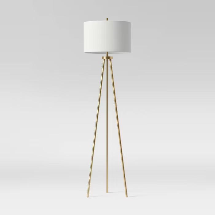 Ellis Tripod Floor Lamp Brass - Project 62 | Target