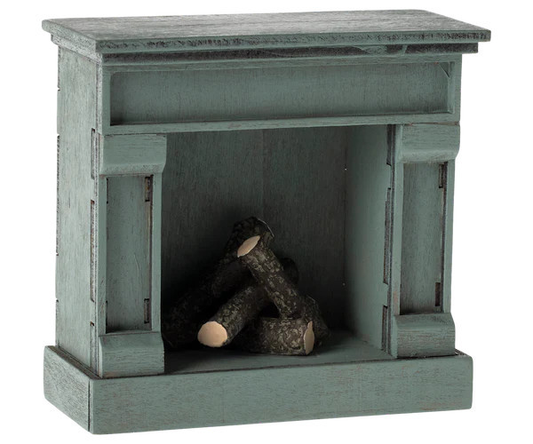 Fireplace, Mouse - Blue | MailegUSA