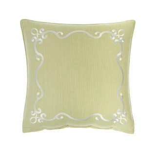 Wexford Embroidered Euro Sham | Bed Bath & Beyond