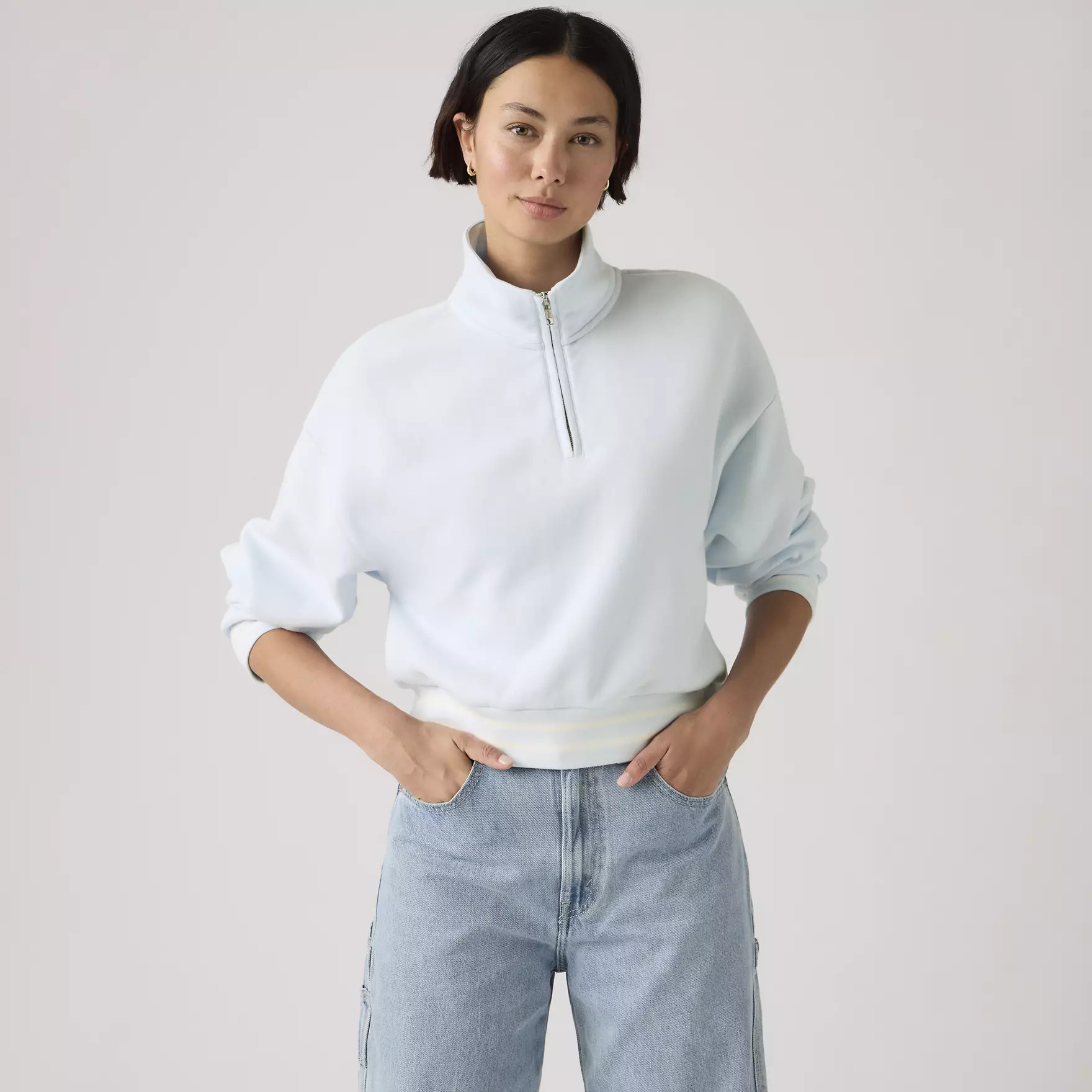 Everyday Quarter Zip Sweatshirt | Levi's UK