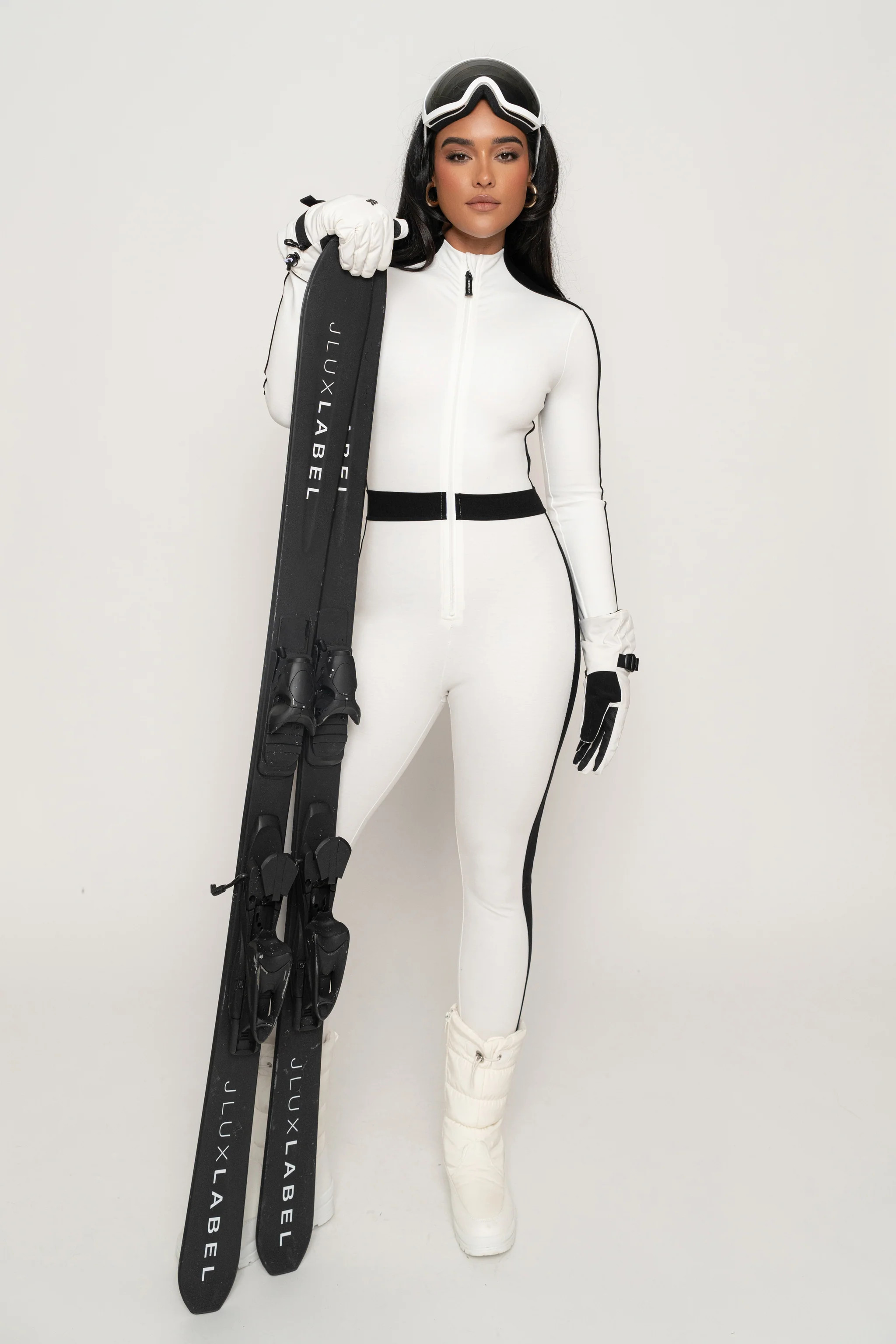 Ivory Off Limits Zipper Jumpsuit | JLUXLABEL