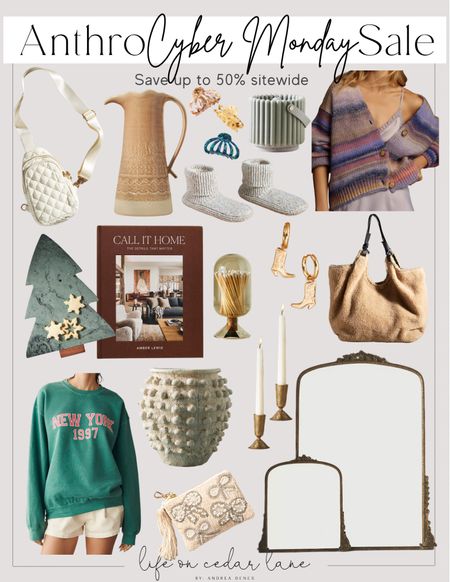 Anthropologie Cyber Monday- save up to 50% sitewide! So many gift ideas for her including home decor, fashion, beauty & more!

#giftsforher #homedecor #teachersgift


#LTKCyberWeek #LTKGiftGuide #LTKsalealert