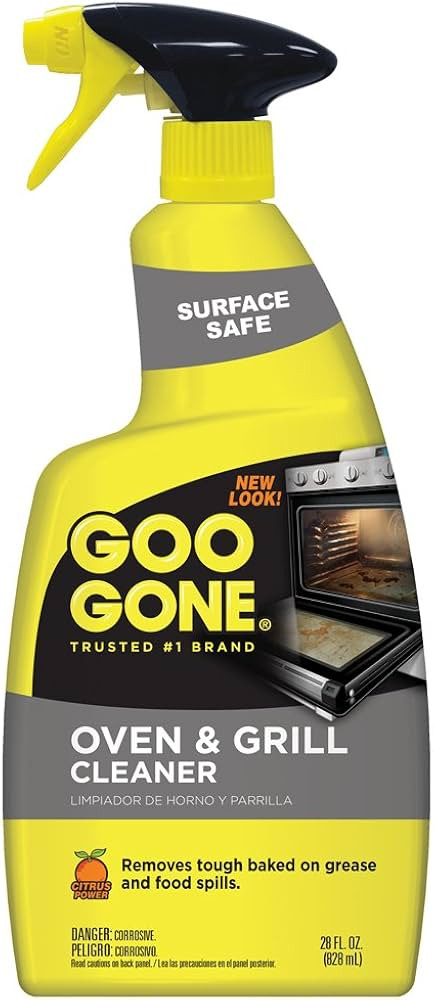 Goo Gone Oven and Grill Cleaner - 28 Ounce - Removes Tough Baked On Grease and Food Spills Surfac... | Amazon (US)