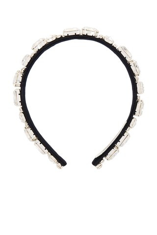 Jennifer Behr Lucia Headband in Crystal from Revolve.com | Revolve Clothing (Global)