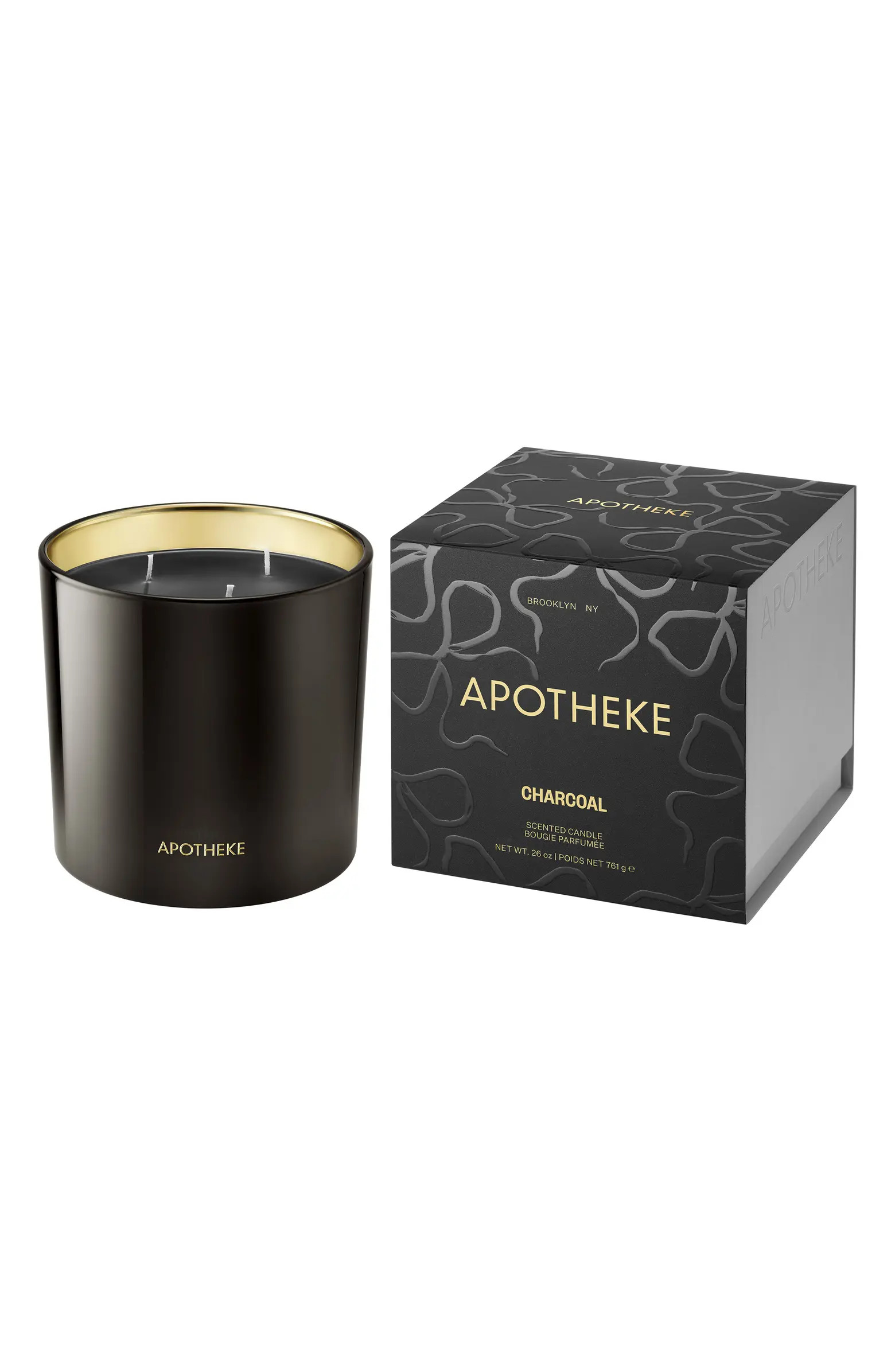 APOTHEKE Charcoal Three-Wick Scented Candle | Nordstrom | Nordstrom