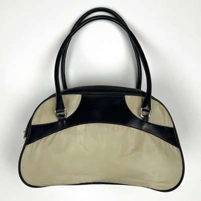 Prada Vintage Nylon Hand Bowling Bag Triangle  | eBay | eBay US