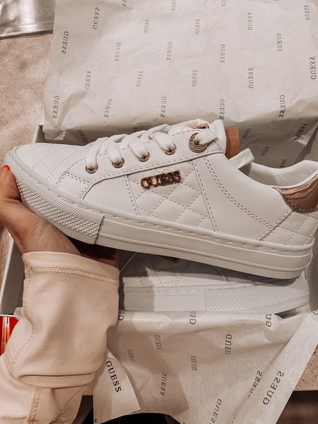 Obsessing over these white sneakers! The gold detailing & stitching is SO CUTE 🪩✨🤗 Amazon find! 

#LTKstyletip #LTKsalealert #LTKtravel