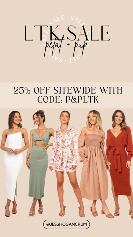 ltk sale, petal + pup, fall new arrivals, dresses, fashion, 25% off sitewide with code: P&PLTK

#LTKSale #LTKstyletip #LTKsalealert