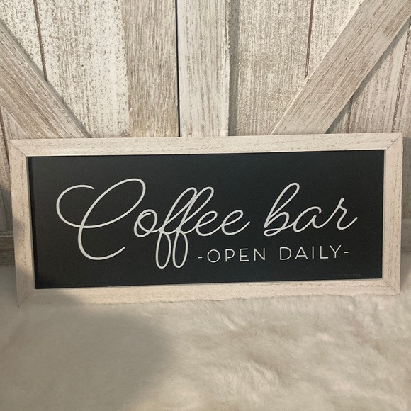 Target 2022 Coffee Bar Hanging Sign | Poshmark