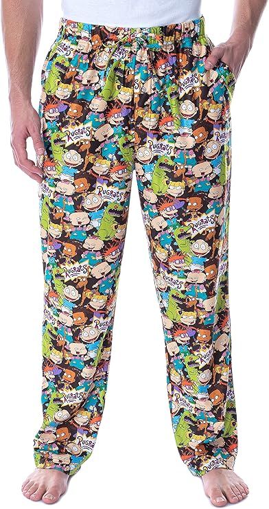 Nickelodeon Men's Rugrats Character Mashup Adult Loungewear Sleep Bottoms Pajama Pants | Amazon (US)