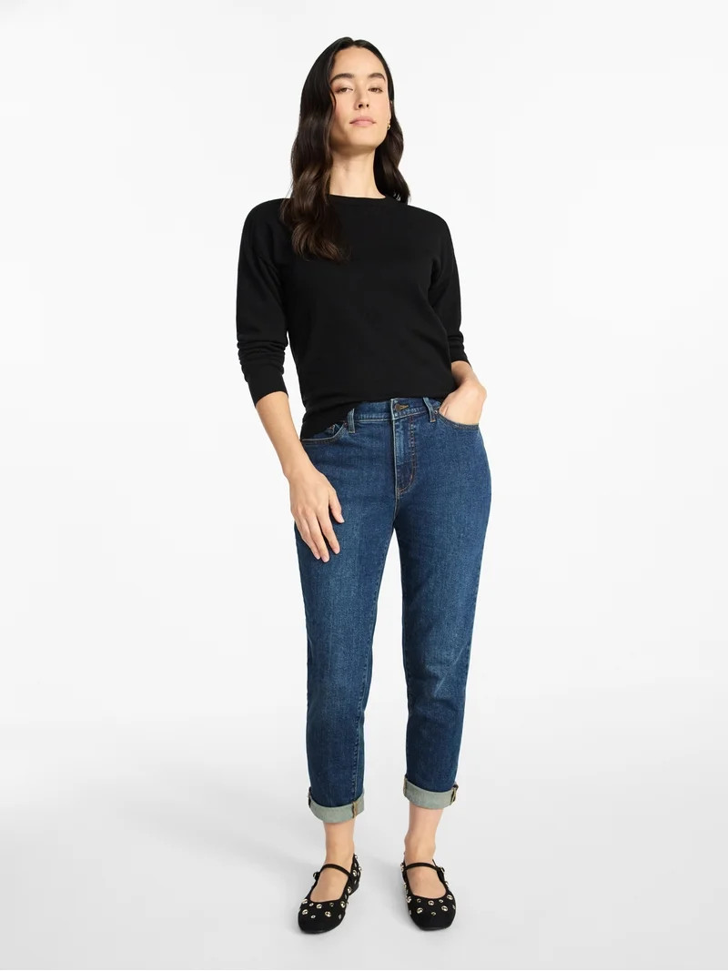 Time and Tru cozy Spring Pullover | Walmart (US)