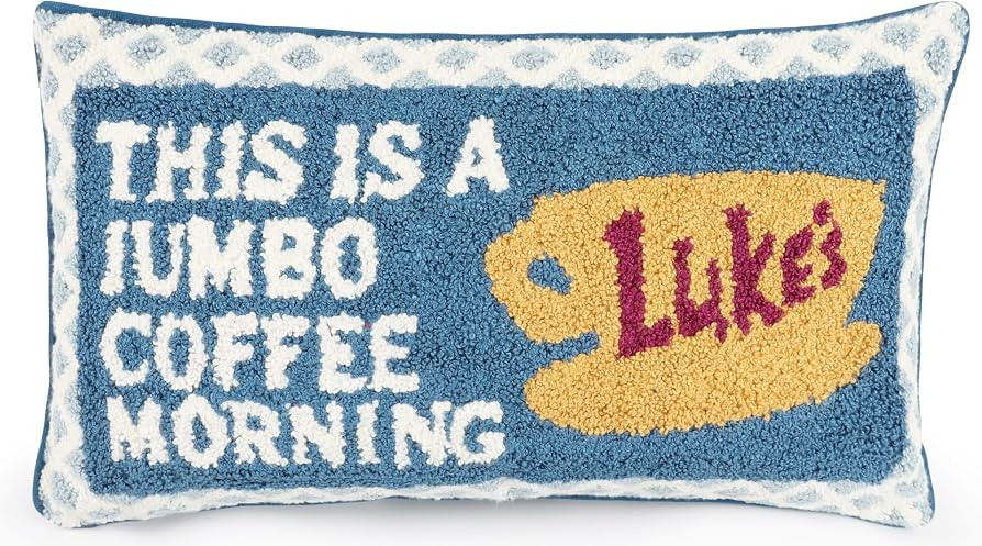 Jay Franco Needlepoint Decorative Pillow \u2013 15 Inch Ultra-Soft Stuffed Plushie & Cozy Throw P... | Amazon (US)