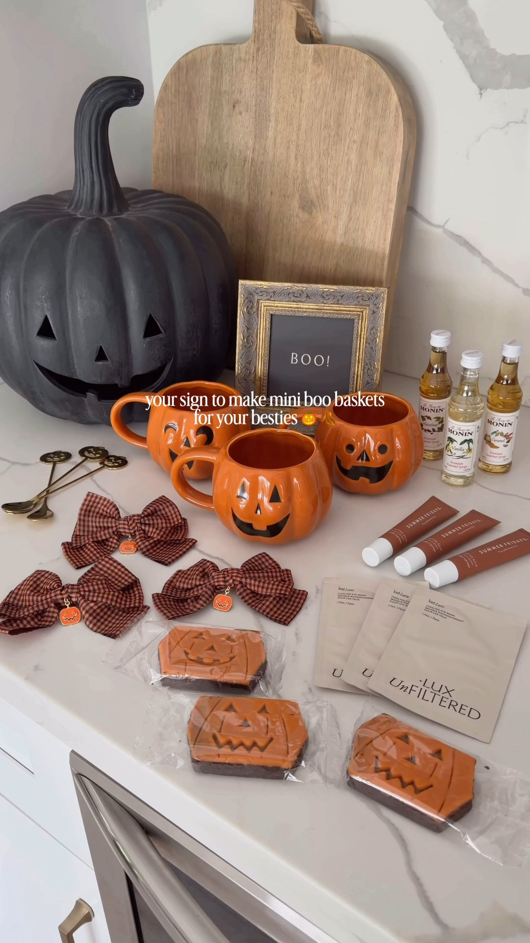 The cutest pumpkin mini boo baskets for teachers, besties, co-workers or any of your favorite people 🤎🍂🎃

#miniboobasket #boobasket #halloween #fallmug #halloweenmug #walmart #amazon #fallbeauty #halloweenbow #pumpkinmug #giftidea

#LTKSeasonal #LTKdayinmylife #LTKBeauty