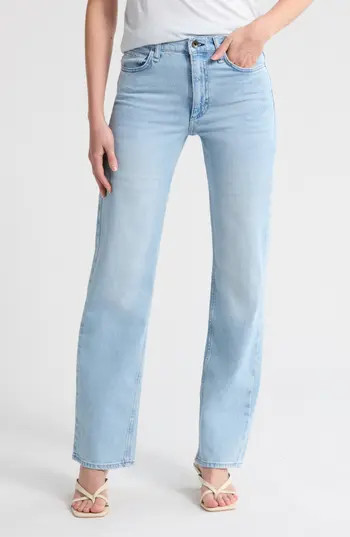 rag & bone Hattie Mid Rise Straight Leg Jeans in Wyncote at Nordstrom Rack, Size 29 | Nordstrom Rack