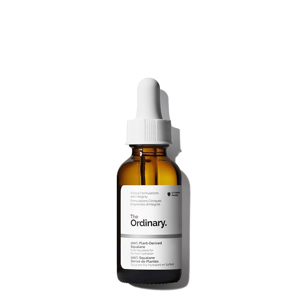 The Ordinary 100% Plant-Derived Squalane, for Skin and Hair, Lightweight Hydration, and Moisture ... | Amazon (US)