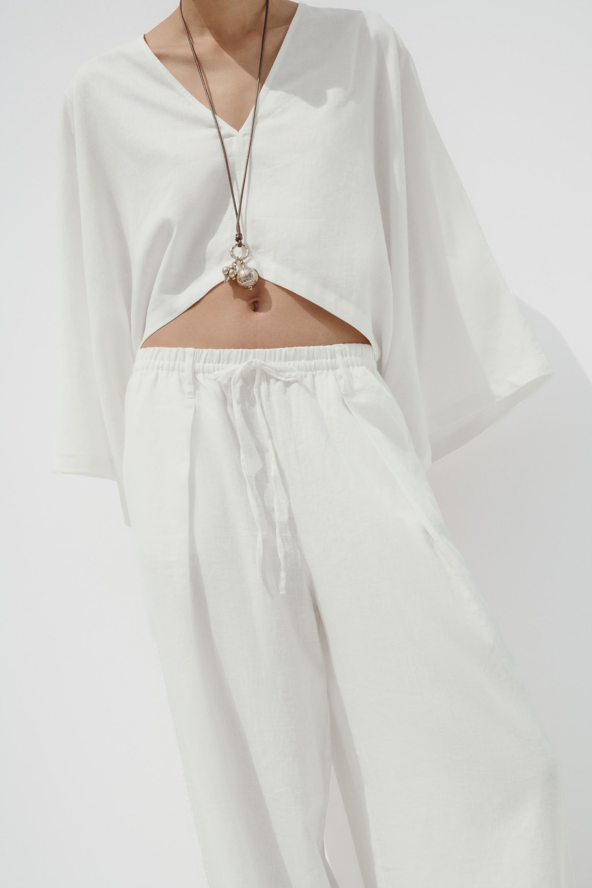 LINEN PANTS | Zara US