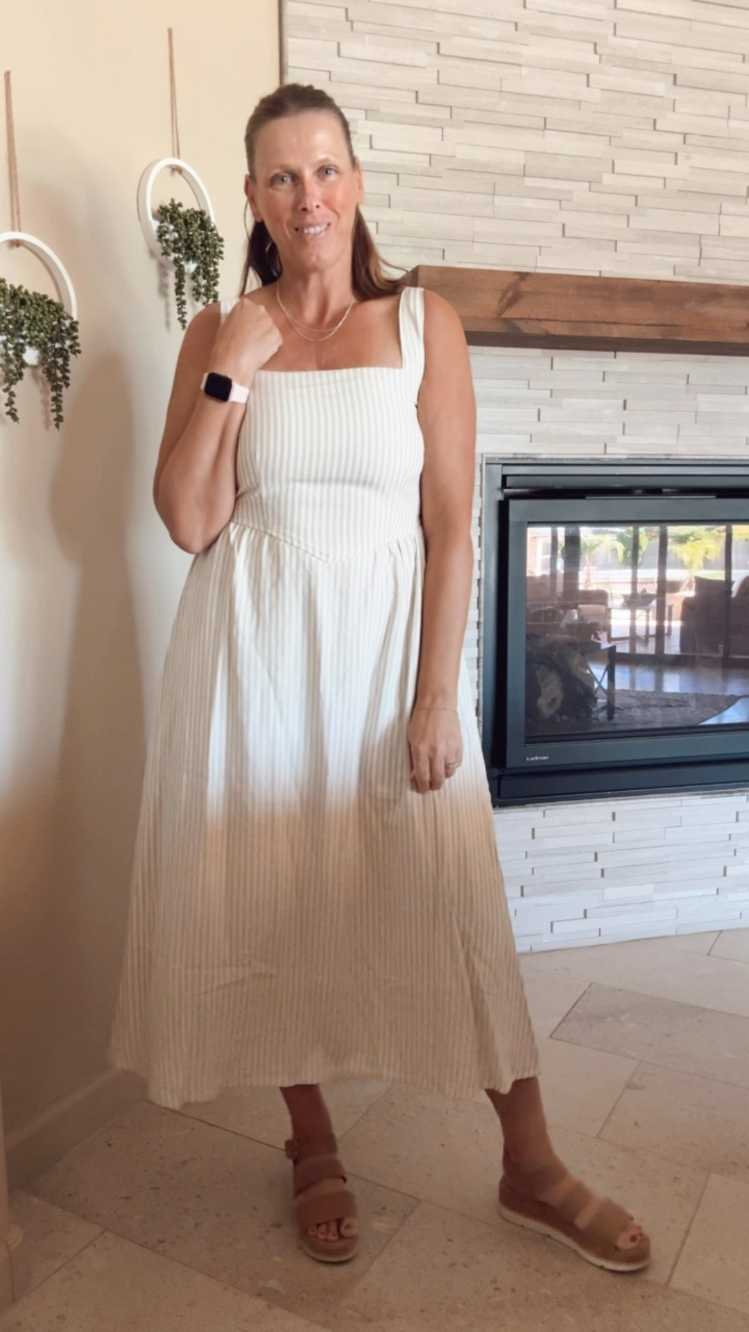 Easy, breezy and so flattering 
Neutral striped dress

striped midi dress, amazon finds, summer dresses, neutral outfit inspo, effortless style, vacation outfits

#LTKootd #LTKTravel #LTKOver40