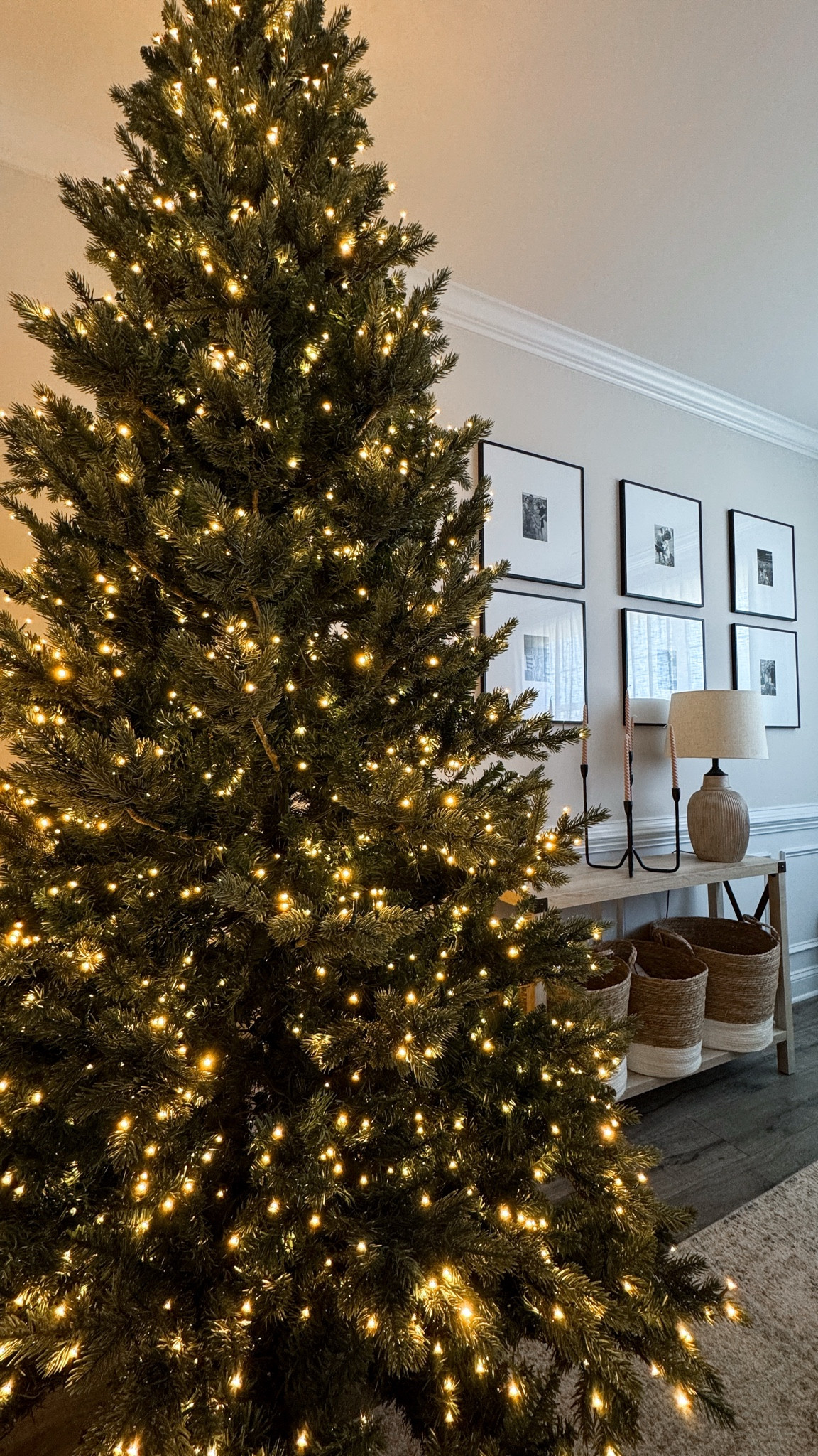 The twinkle lights Christmas tree from Walmart!! 

#LTKHoliday #LTKHome