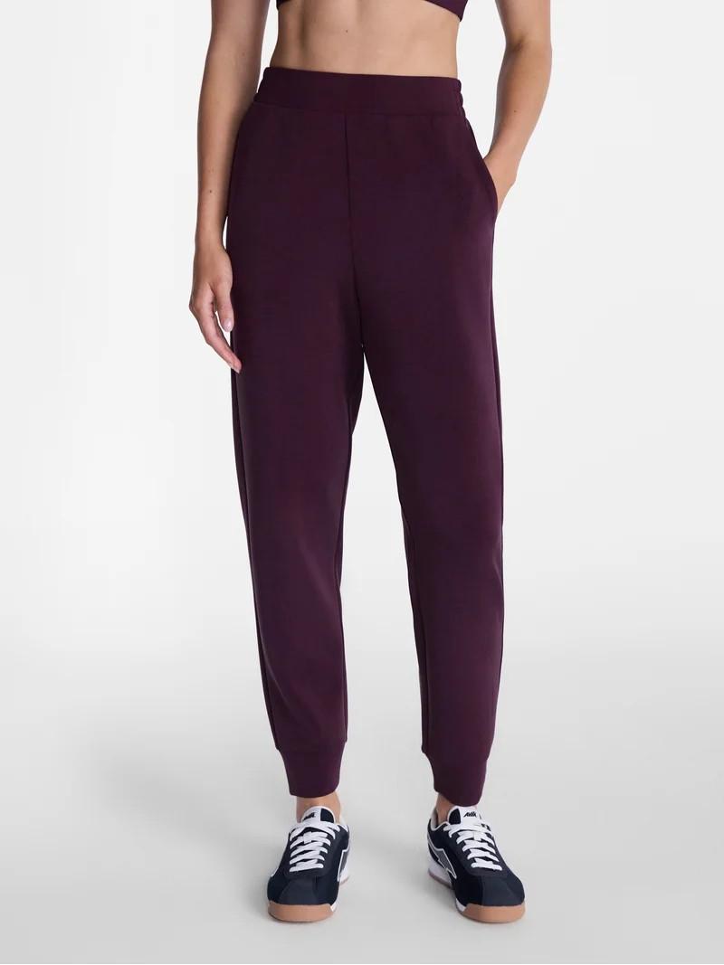 Avia Women's and Women's Plus Scubaknit Joggers, Sizes XS-5X | Walmart (US)