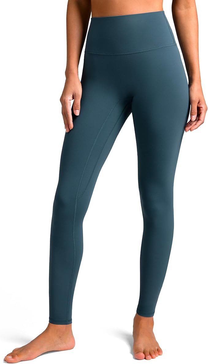 Colorfulkoala Dreamlux No Front Seam Leggings for Women 25"/28" Inseam, Seamless High Waisted But... | Amazon (US)