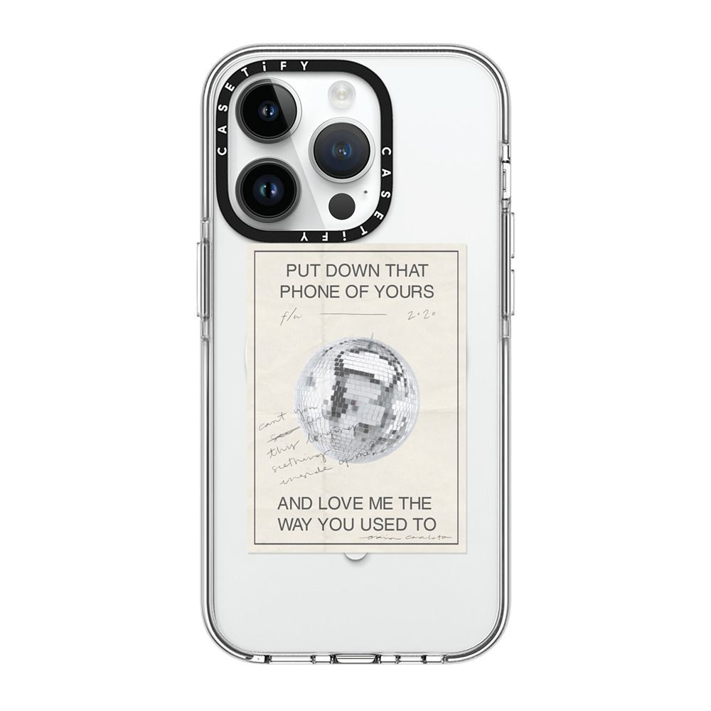 PUT DOWN THAT PHONE OF YOURS - ORION CARLOTO X CASETiFY | Casetify