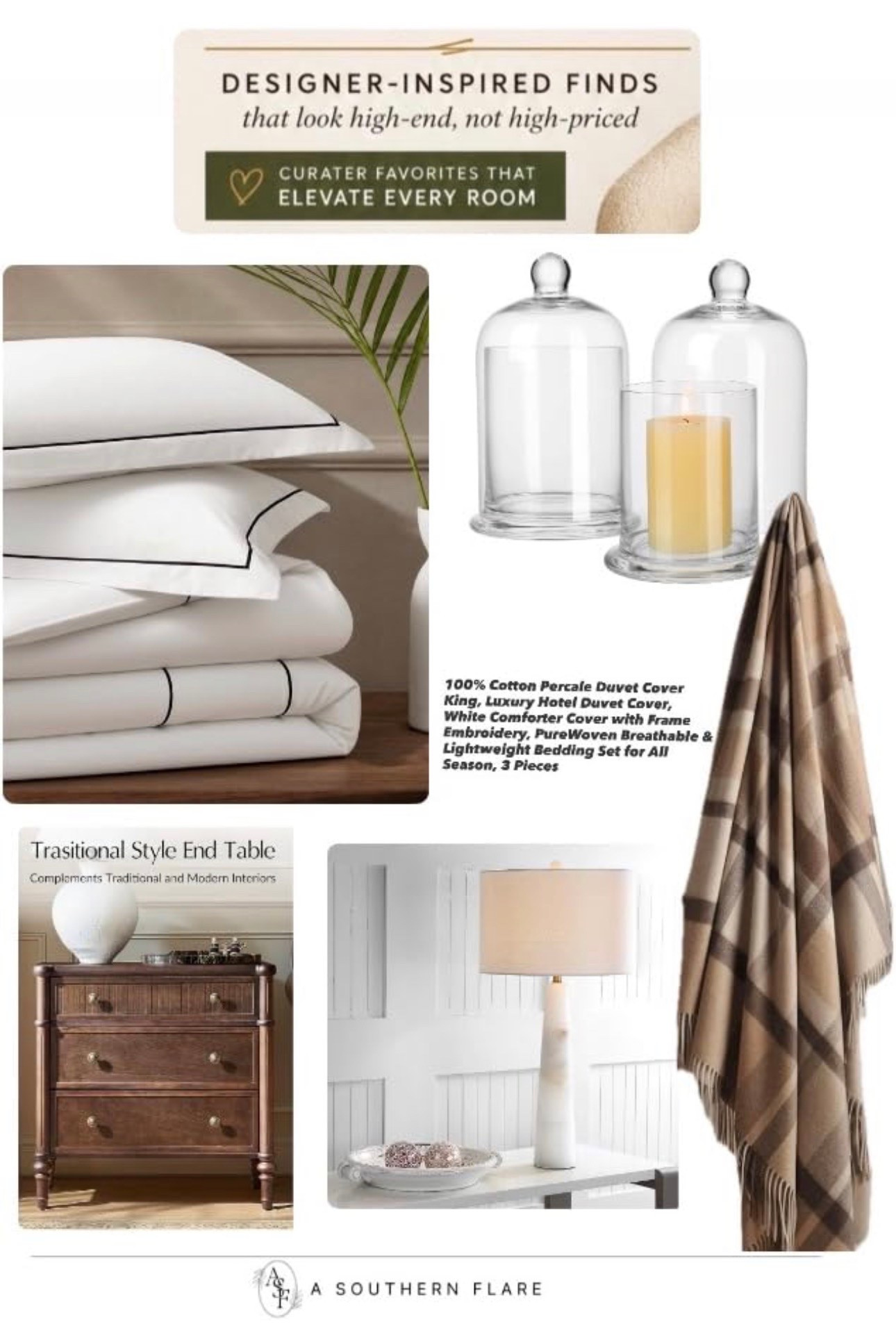 Transform your space with these chic and cozy home essentials. From elegant bedding to stylish furniture, find your perfect match today. #HomeSweetHome #ElegantLiving, nightstands, furniture, lamps, throws

#LTKHome