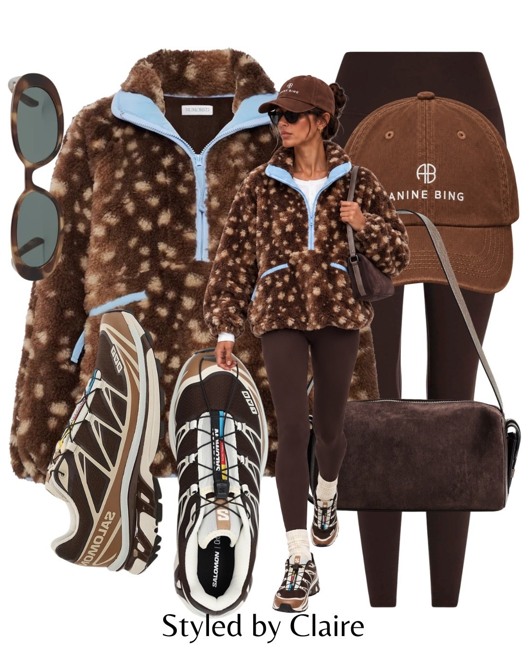 BAMBI FLEECE🐻
Tags: trending print viral Salomon xt6 brown caramel leggings Varley cap anine bing chocolate suede shoulder bag asos sunglasses fashion school run capsule wardrobe inspo outfit ideas fun city break style autumn

#LTKautumn #LTKshoes #LTKstyletip