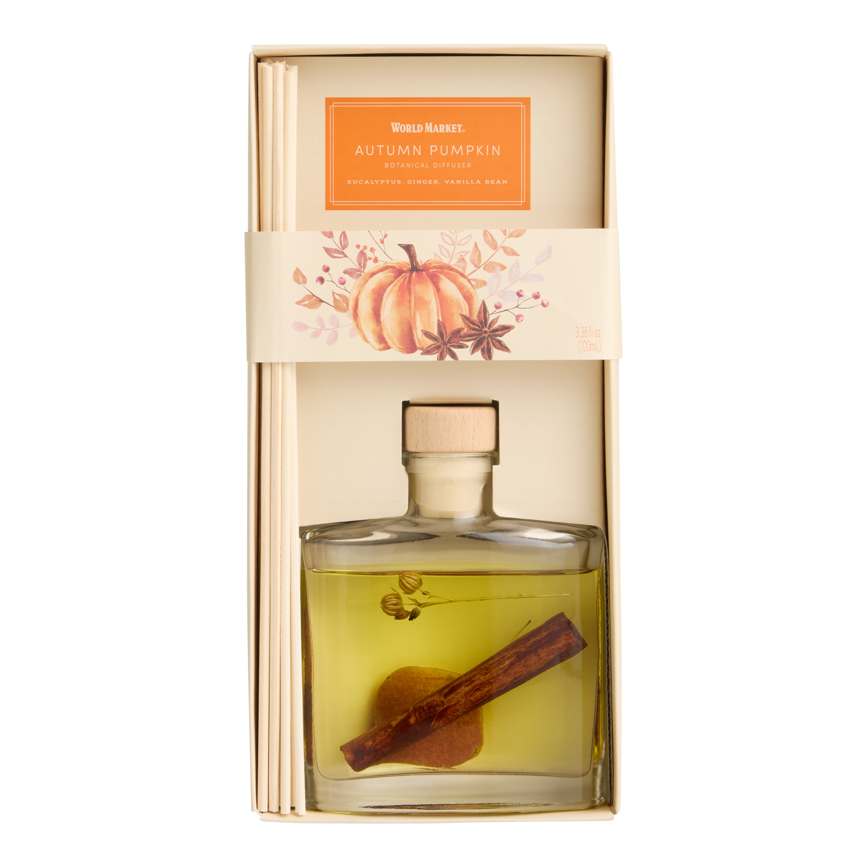 Autumn Grove Pumpkin Reed Diffuser | World Market
