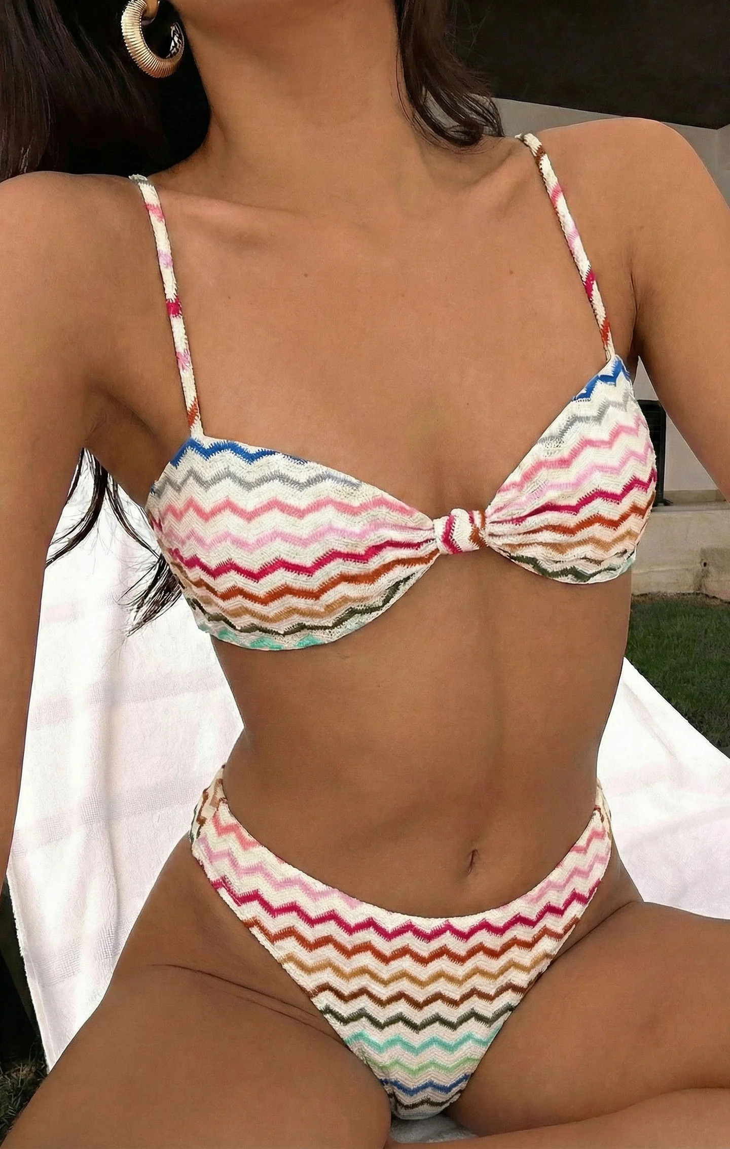 Keys Top ~ Rainbow Zigzag Crochet | Show Me Your Mumu