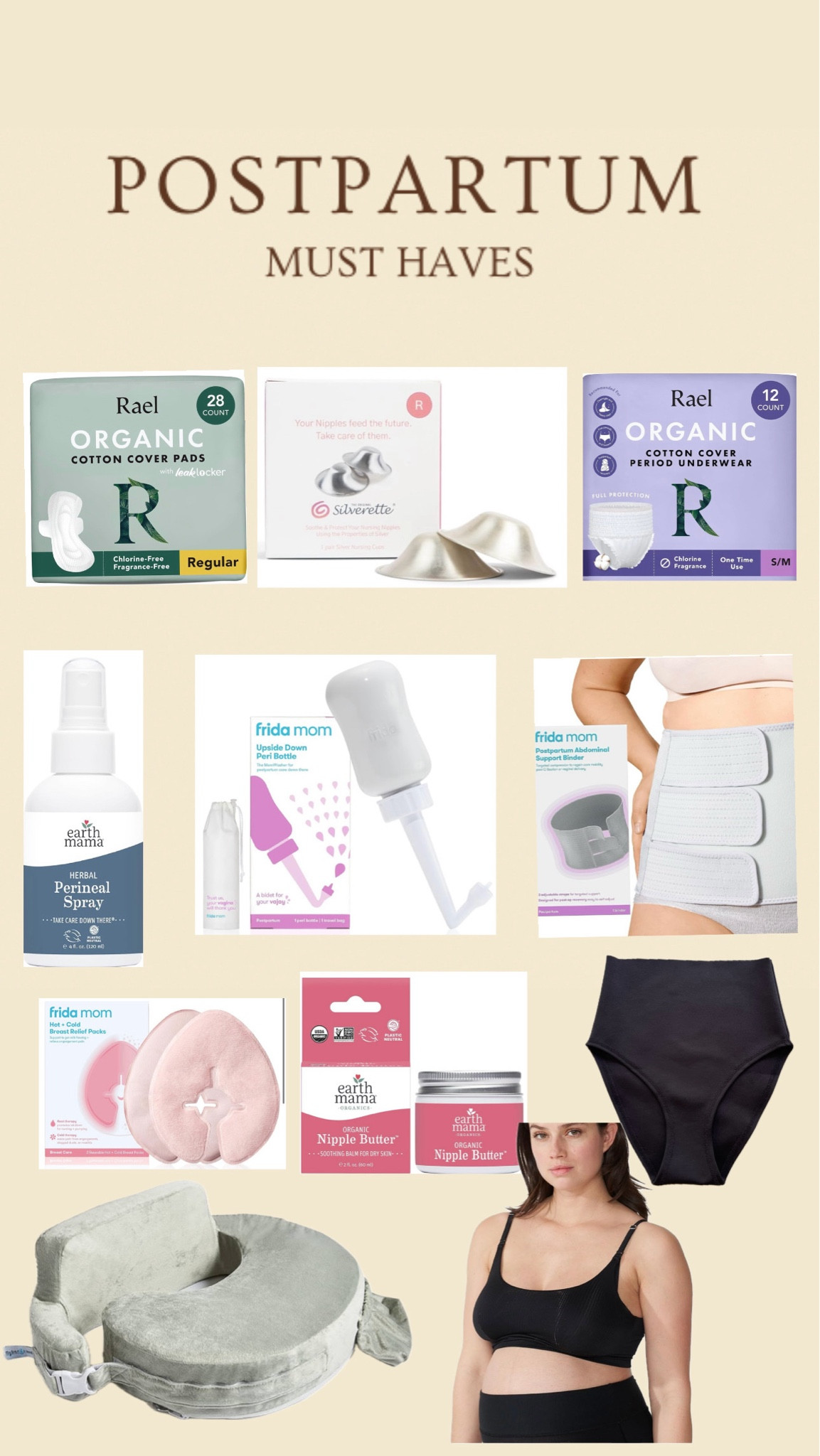 Wouldn’t survive that first week postpartum without these things! 

#LTKBump #LTKSaleAlert #LTKCyberWeek