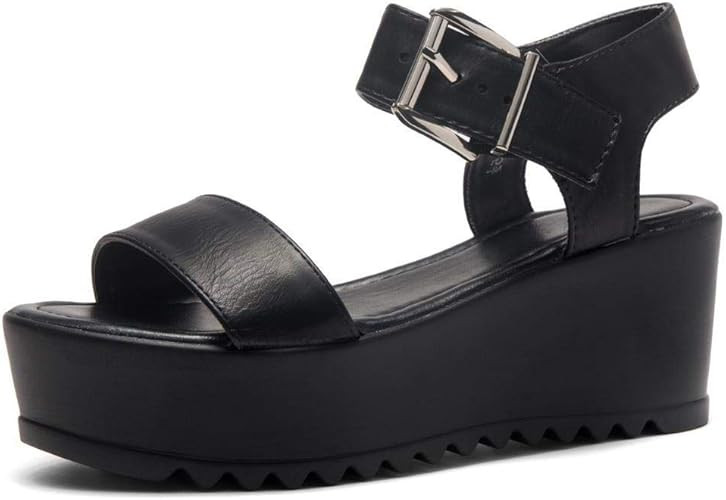 Herstyle Carita Women's Open Toe Ankle Strap Platform Wedge Sandals | Amazon (US)
