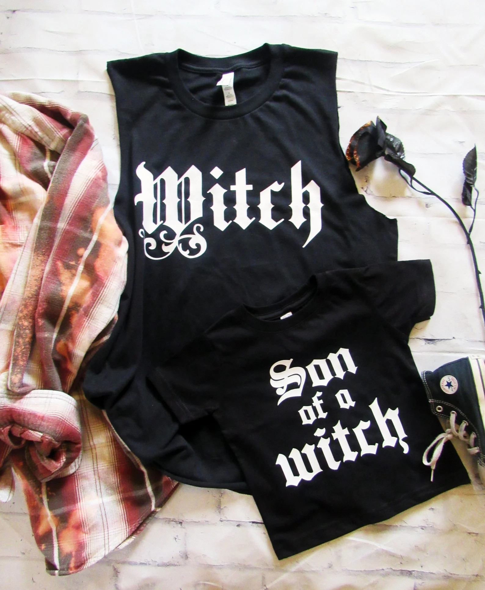 Son of a Witch/Witch/Mommy & me tees/ Halloween tees | Etsy | Etsy (US)
