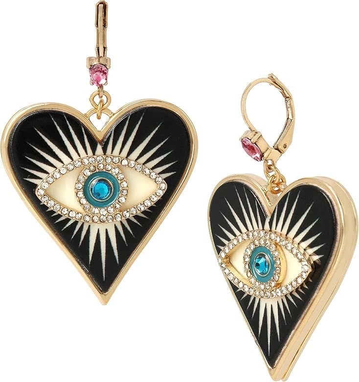 Evil Eye Heart Drop Earrings | Amazon (US)