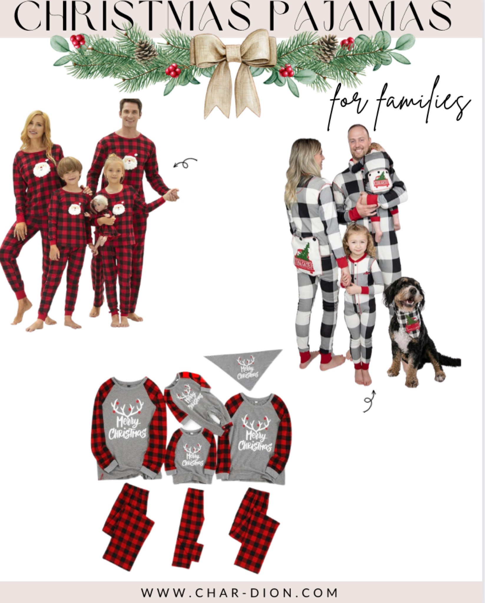 Try these super cute matching family pajamas for the whole family. These holiday pajamas are absolutely perfect for those epic family Christmas photos in Pj’s! 

#LTKCyberWeek #LTKHoliday #LTKfamily