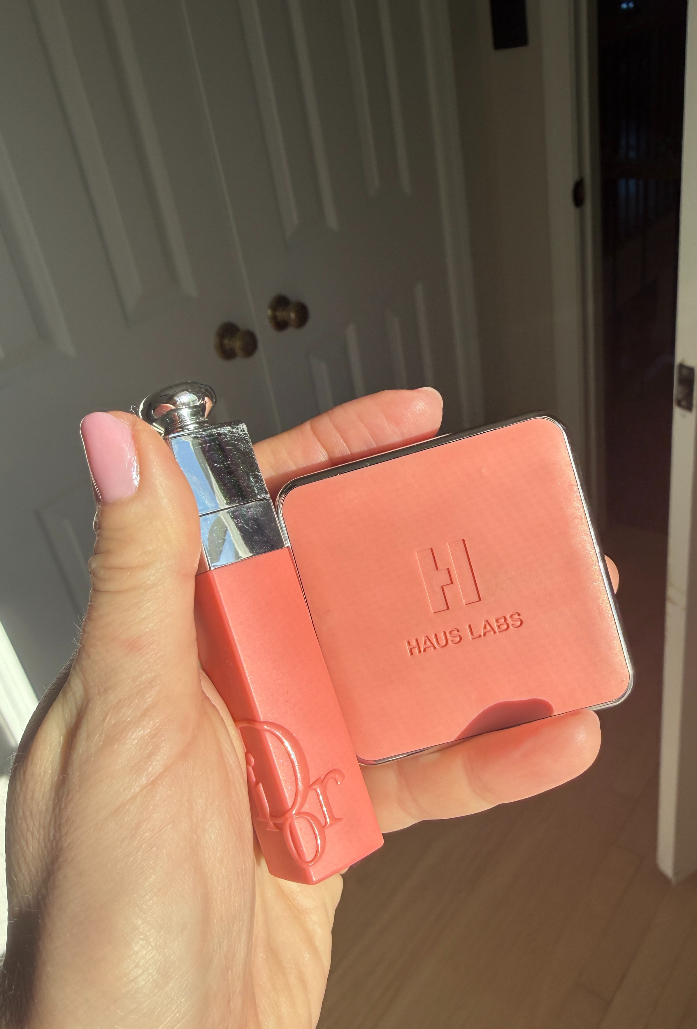 A perfect combo - lip tint and a blush! looks gorgeous  

 #LTKValentine #LTKdayinmylife #LTKgrwm