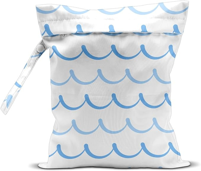 Wet Bag, Wet Dry Bag, Wet Bag for Swimsuit, Travel, Beach, Pool, Diapers, Dirty Yoga Gym Clothes,... | Amazon (US)